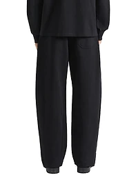 Jogger Pants Fleece with Logo Patch