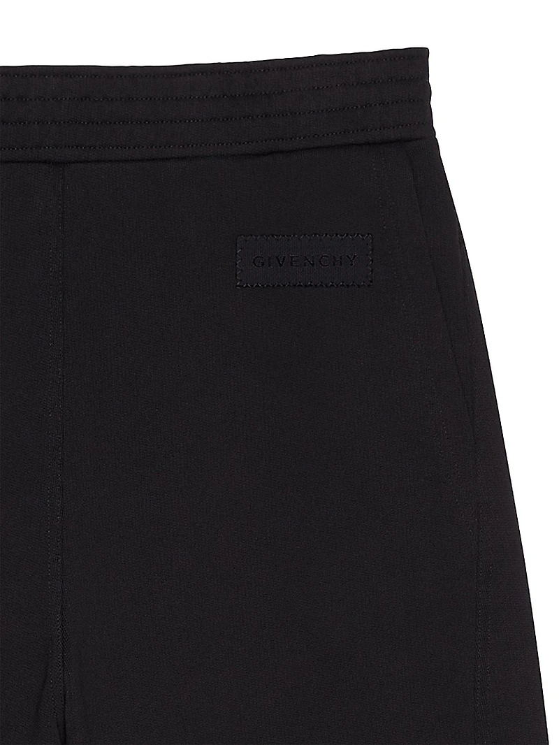 Jogger Pants Fleece with Logo Patch