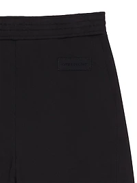Jogger Pants Fleece with Logo Patch