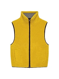 Sleeveless Jacket Fleece