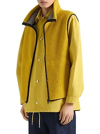 Sleeveless Jacket Fleece