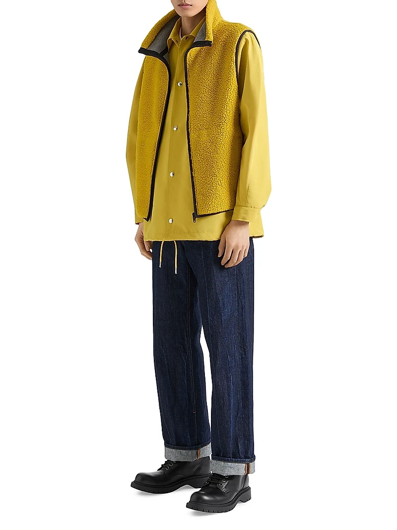Sleeveless Jacket Fleece