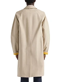 Bicolor Trench-Coat Cotton