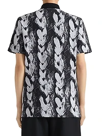 Polo Shirt Hair Jacquard