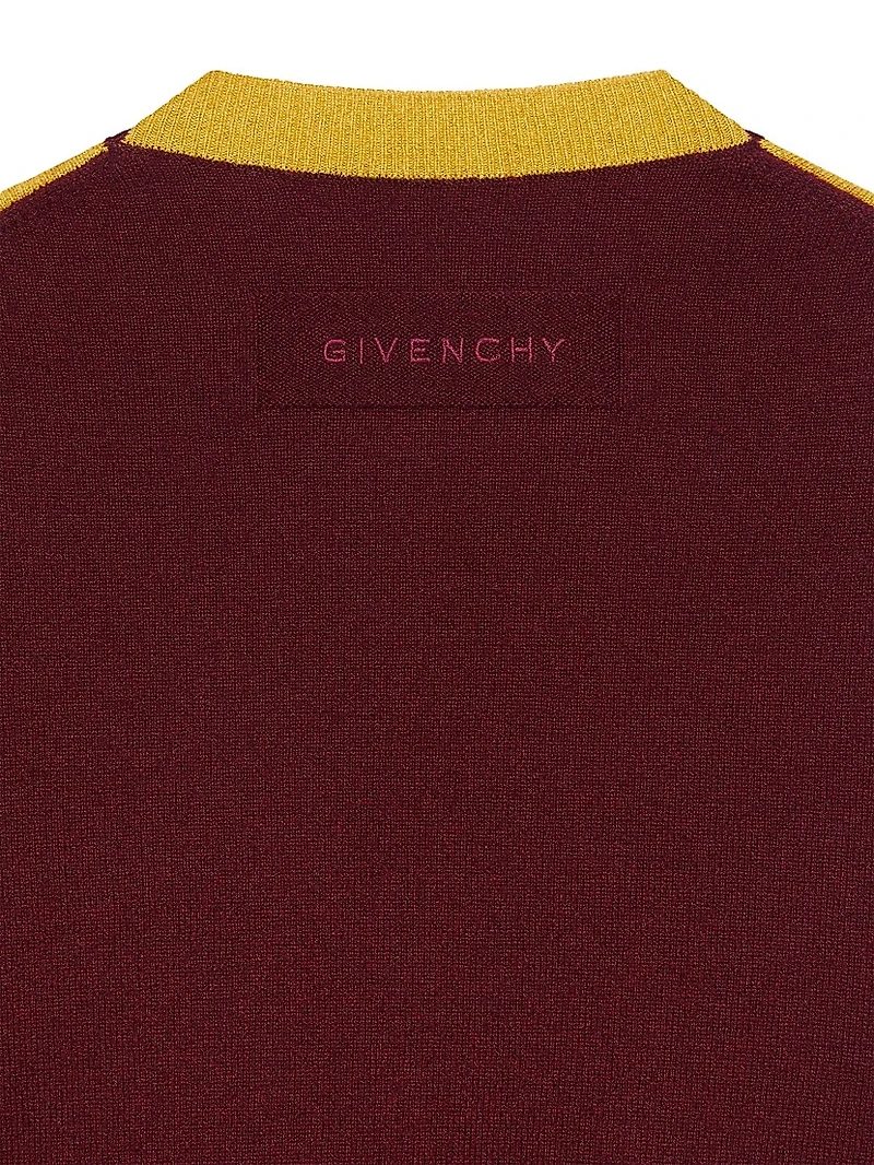 Color Block Sweater Wool