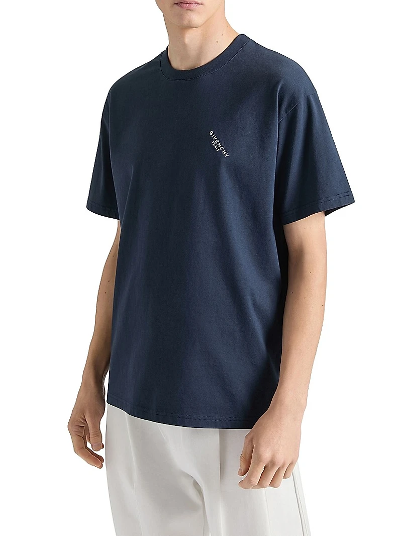 T-Shirt Cotton with Shadow Print