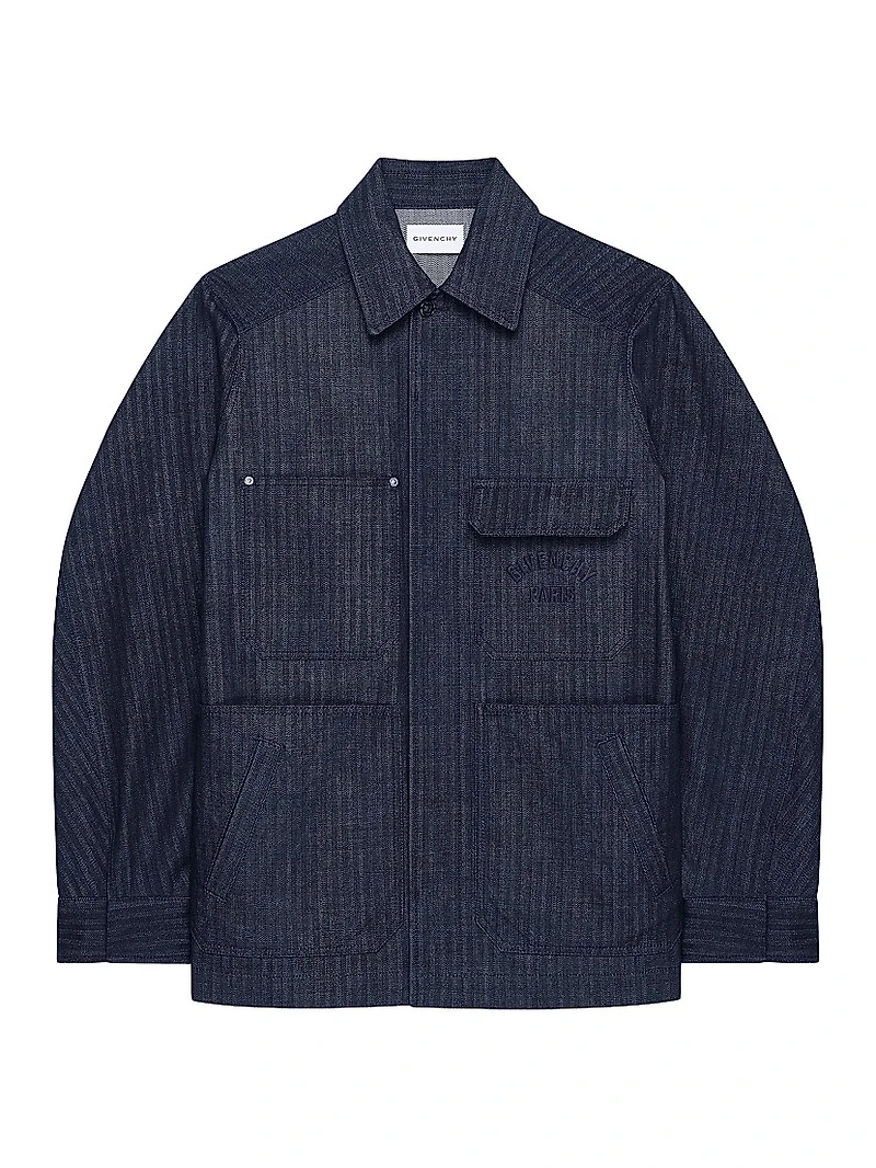 Overshirt Denim Herringbone