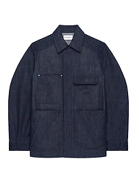 Overshirt Denim Herringbone