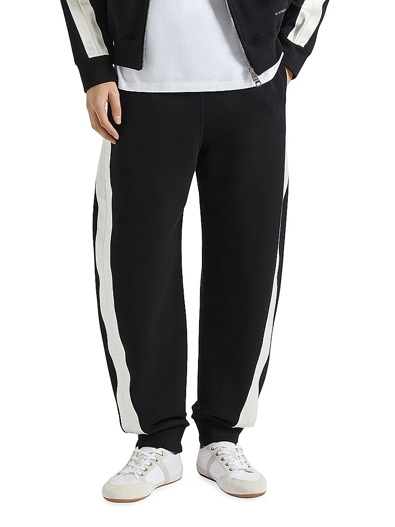 Jogger Pants Scuba with Satin Seams