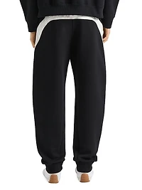 Jogger Pants Scuba with Satin Seams