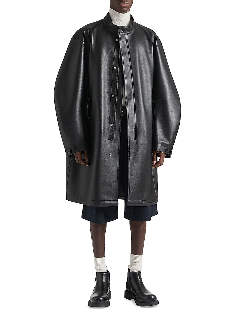 Parka in Nappa Leather