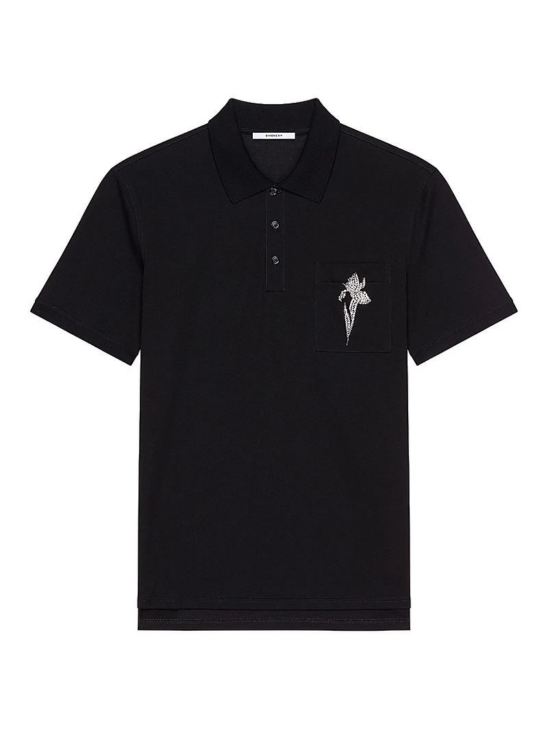 Polo Shirt Cotton with Crystals