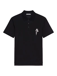 Polo Shirt Cotton with Crystals