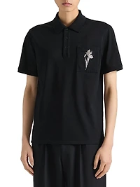 Polo Shirt Cotton with Crystals
