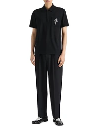 Polo Shirt Cotton with Crystals