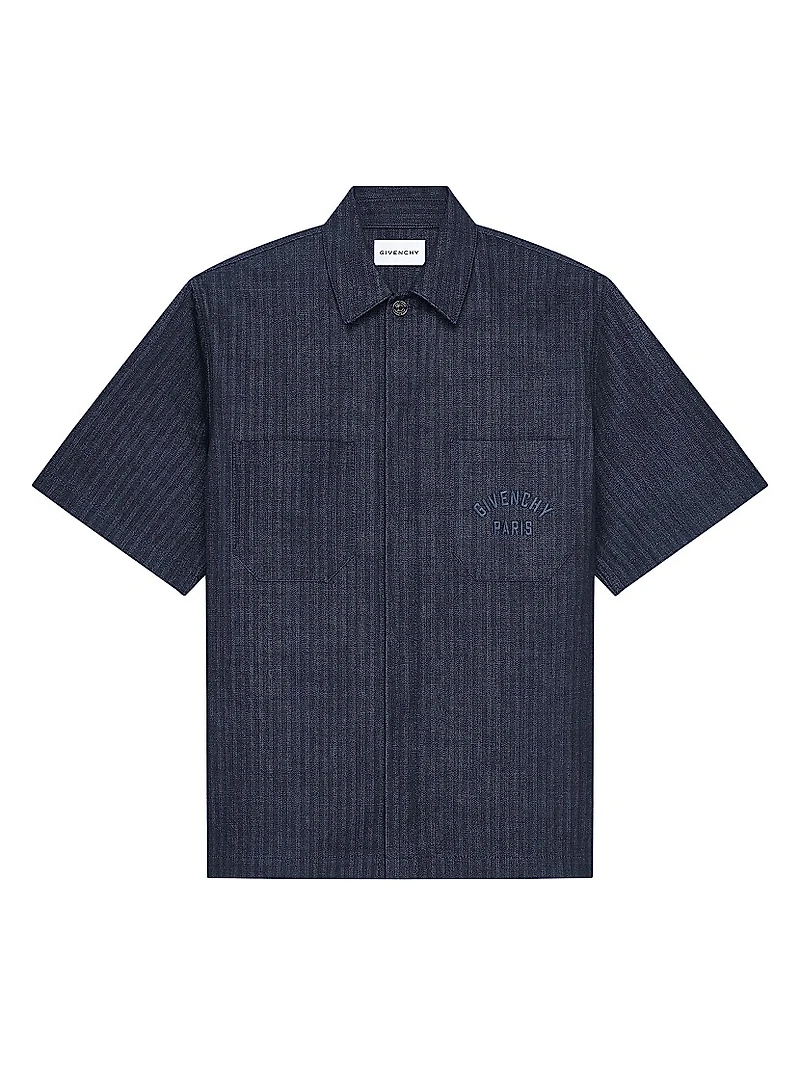 Shirt Denim Herringbone