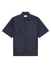 Shirt Denim Herringbone