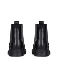 Lace Up Boots Leather