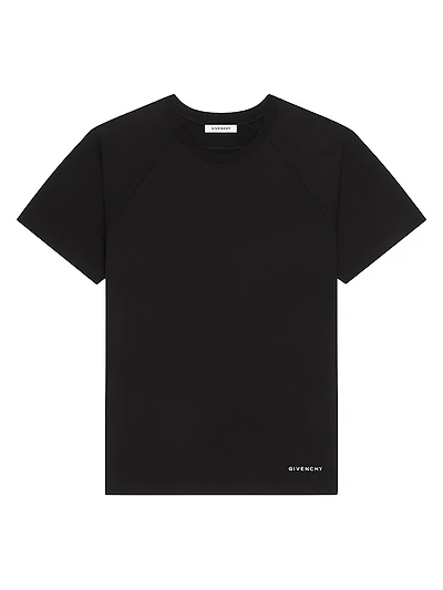 T-Shirt Cotton with Satin Seams