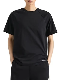 T-Shirt Cotton with Satin Seams