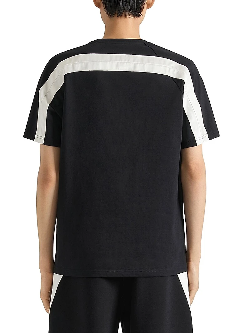 T-Shirt Cotton with Satin Seams