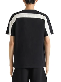 T-Shirt Cotton with Satin Seams