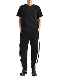 T-Shirt Cotton with Satin Seams