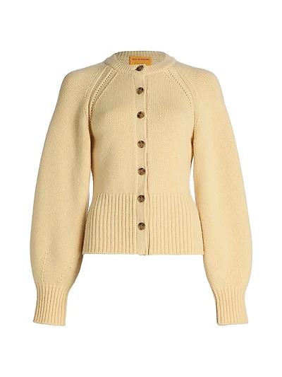 Cashmere Sculpted Cardigan
