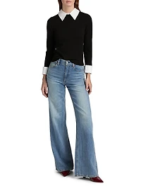 Porla Collared Wool Sweater