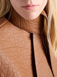 Bonded Nappa Leather Jacket