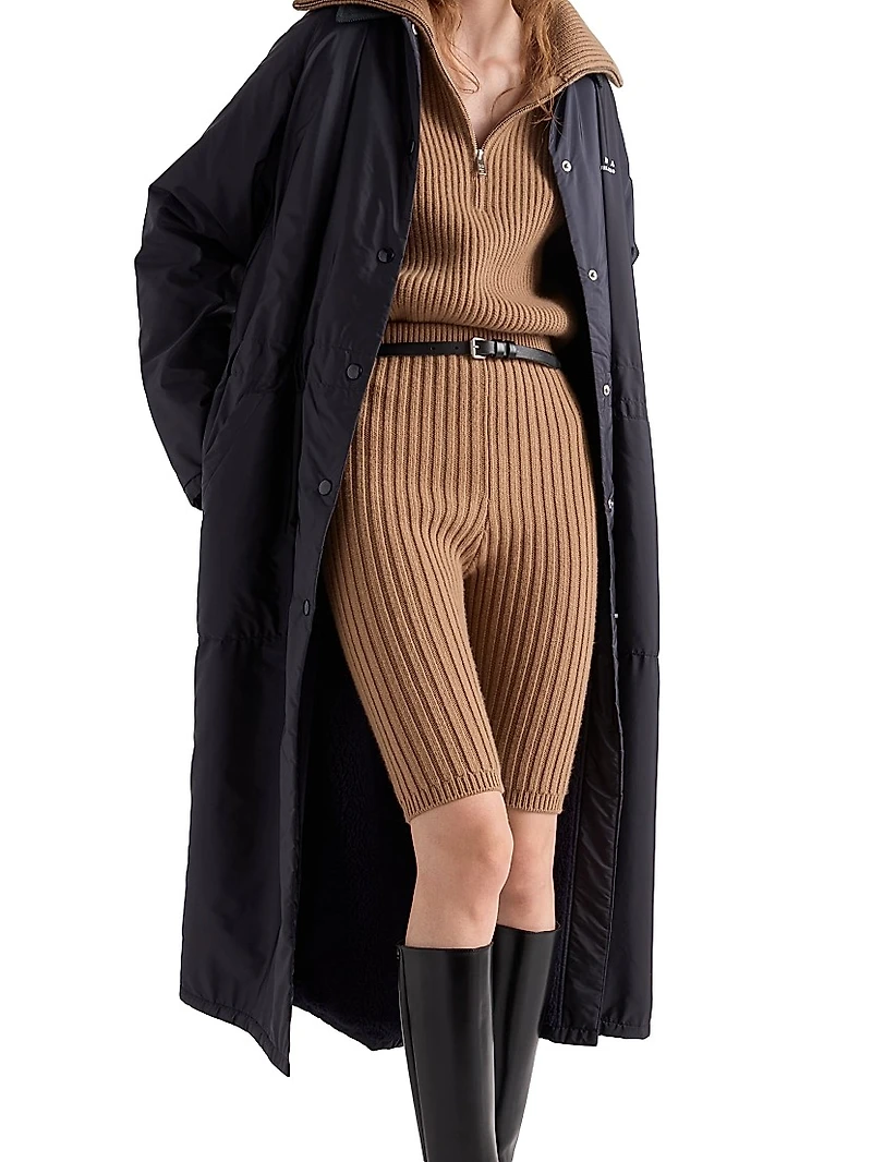 Lightweight Re-Nylon Raincoat
