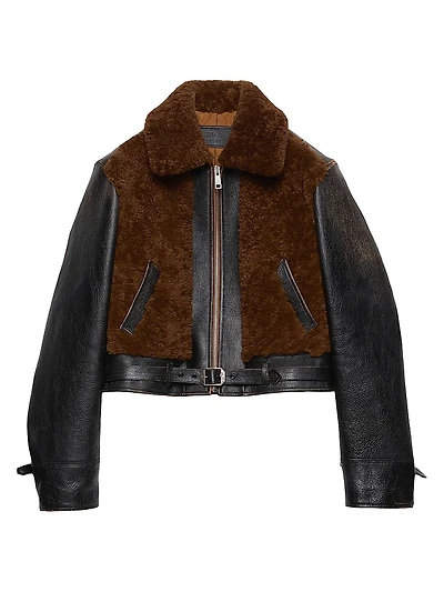 Leather and Shearling Jacket