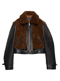 Leather and Shearling Jacket