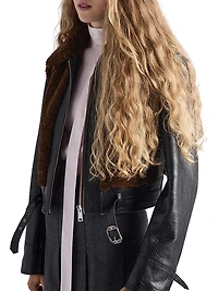 Leather and Shearling Jacket