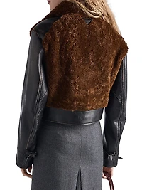 Leather and Shearling Jacket