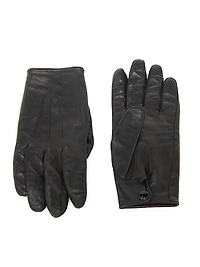 Leather Silk-Lined Gloves