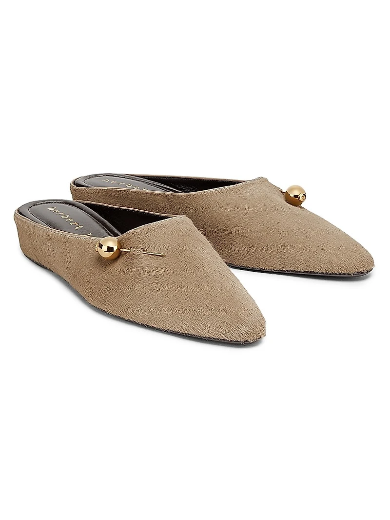 Sleep On It Leather Mules