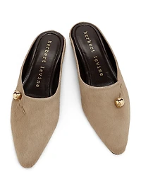 Sleep On It Leather Mules