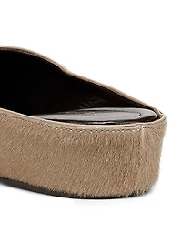 Sleep On It Leather Mules