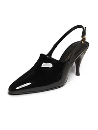 Cover-Up Patent Leather 80MM Slingbacks