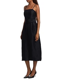 Artichoke Belted Midi-Dress