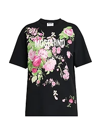 Floral Cotton T-Shirt