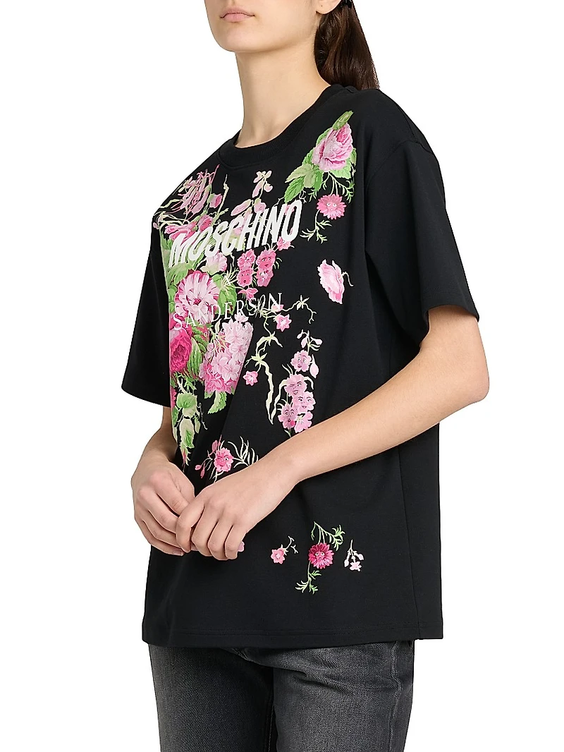 Floral Cotton T-Shirt
