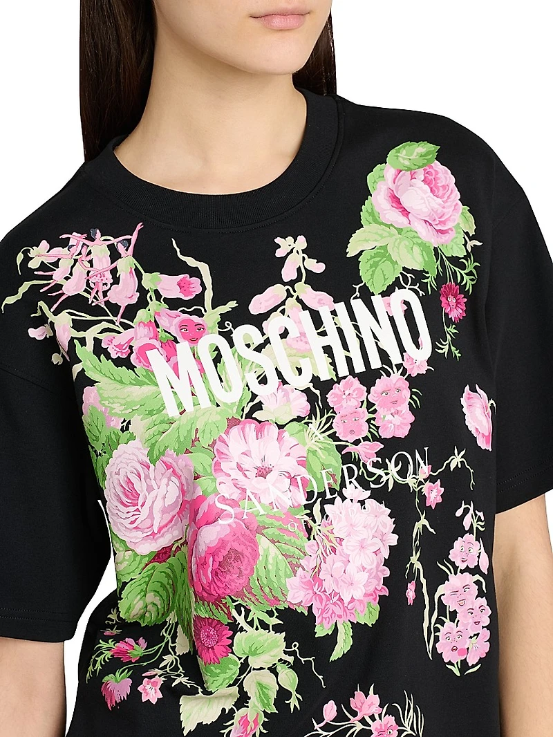 Floral Cotton T-Shirt