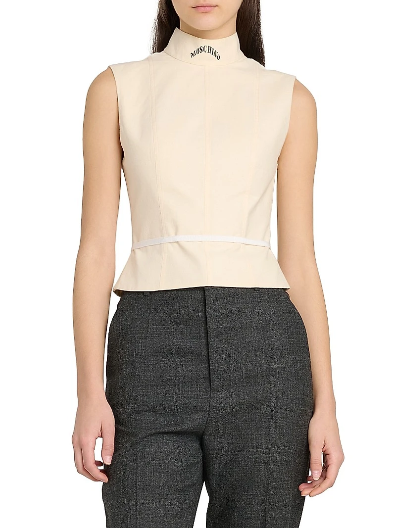 Cotton Sleeveless Top