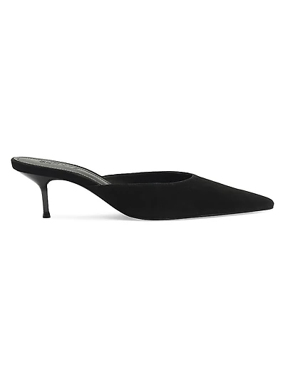 Julie 65MM Suede Mules
