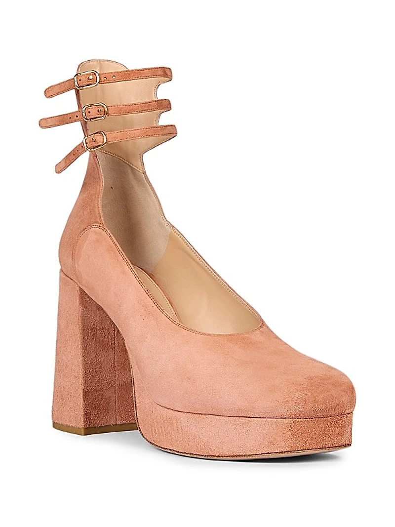 Loti Suede Platform Pumps