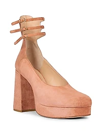 Loti Suede Platform Pumps