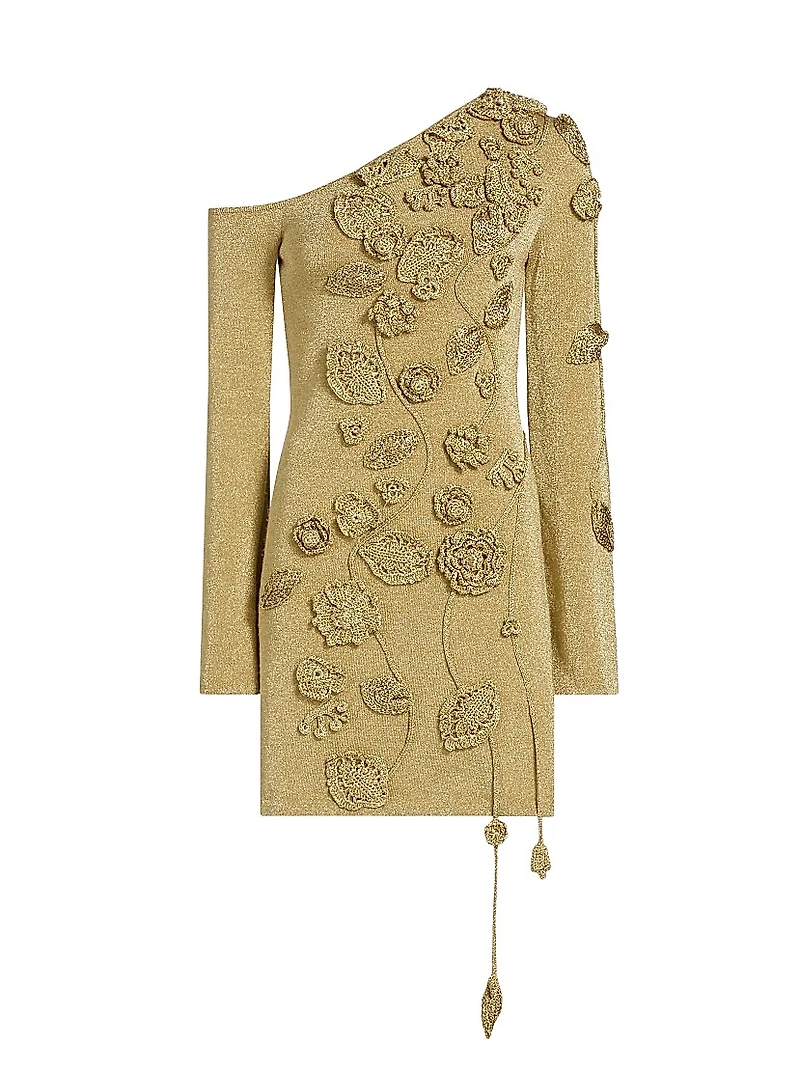 Kaela Floral Knit Minidress