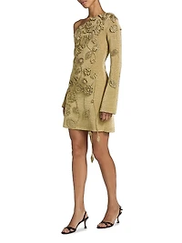 Kaela Floral Knit Minidress